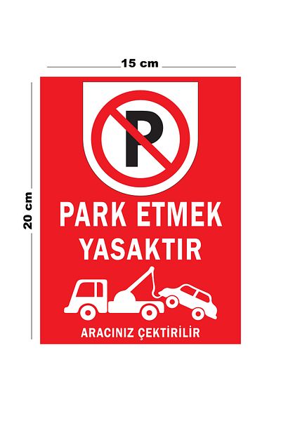 Lucena Metal Parking Prohibited Your Vehicle Towed 15cm X 20cm Warning Sign Directional Sign