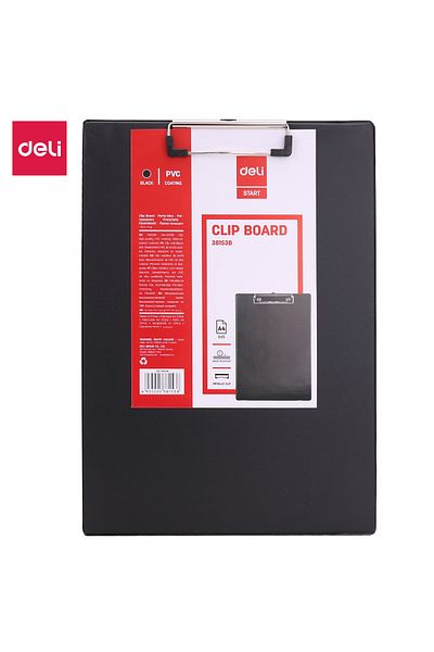 Deli Clipboard BLACK E38153B