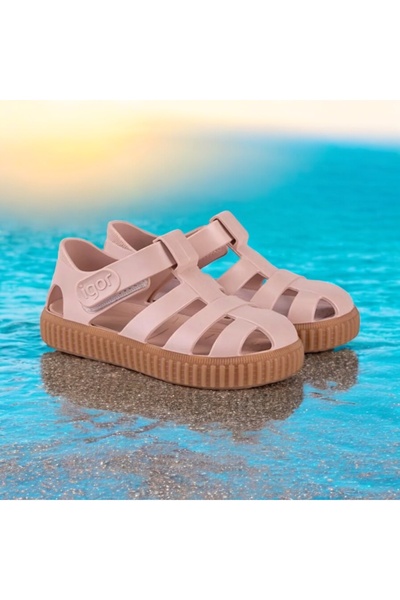 IGOR Ροζ παιδικά σανδάλια για κορίτσια - Καθημερινή χρήση και χρήση στο νερό, αντιολισθητική σόλα