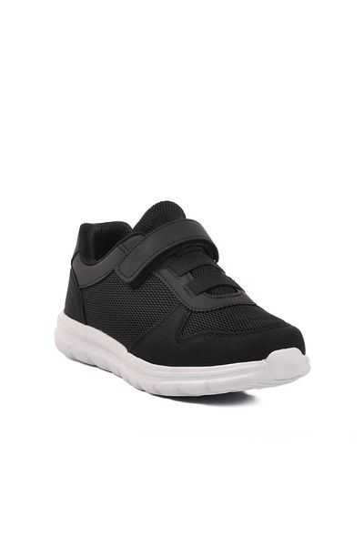 WALKWAY Pantofi sport unisex cu velcro alb negru 616 G