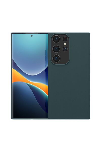 KWmobile Carcasă pentru Samsung Galaxy S23 Ultra, silicon, albastră, 60284.58