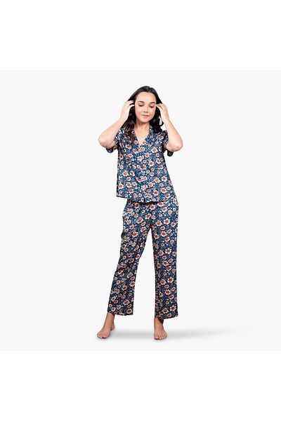 Aadaraya Floral Print Pyjama Set