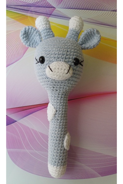 Veniem Amigurumi Zürafa Marakas Çıngırak