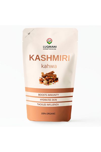 LUQMAN Green Tea Kashmiri Kawa 50 gram pack best for Digestion , Aids Weight Loss