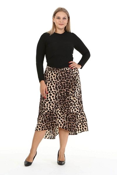 MYLİNE Frilly Long Skirt