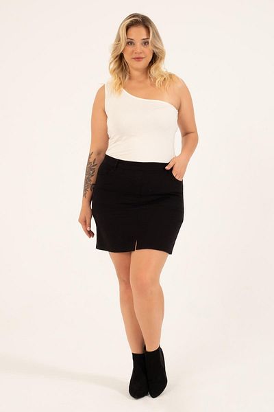 MYLİNE Slit Pocket Detailed Skirt