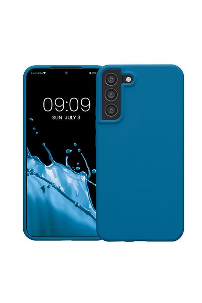 KWmobile Carcasă pentru Samsung Galaxy S22 Plus, silicon, albastră, 56761.228
