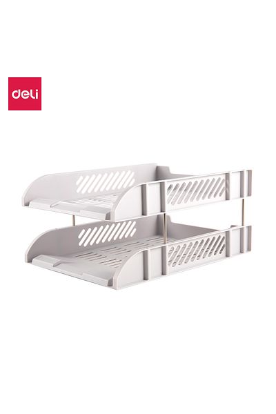 Deli File Tray GREY E9216