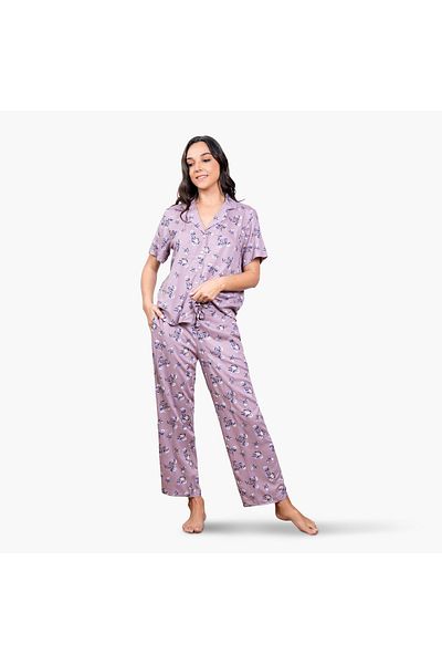 Aadaraya Floral Print Pyjama Set