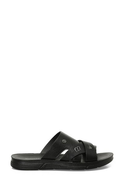 Polaris 408007.M5Fx Black Men's Slippers