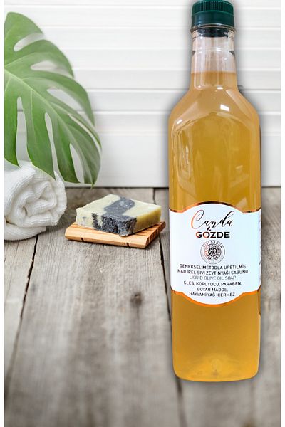 cunda gözde Traditional Liquid Olive Oil Soap 1 Liter