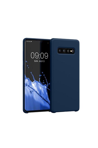 KWmobile Carcasă pentru Samsung Galaxy S10 Plus, albastră, silicon, 49028.116