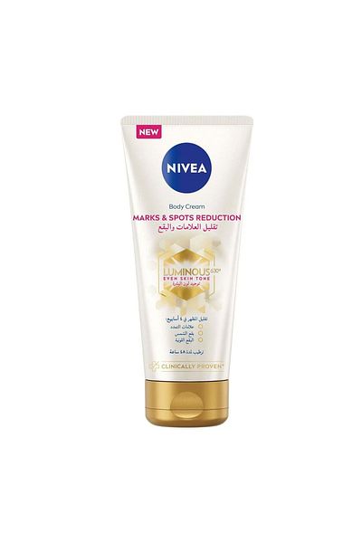 NIVEA Marks & Spots Reduction Body Cream 2 x 200 ml | Even Skin Tone, Reduces Dark Spots