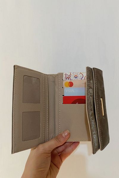 Mazel Design Suede Fabric Women's Wallet