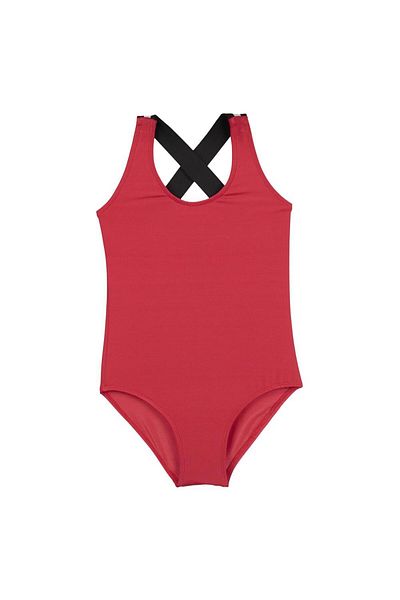 No Gossip Children's Red Swimming Swimsuit