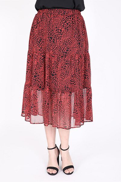 MYLİNE Layered Chiffon Skirt