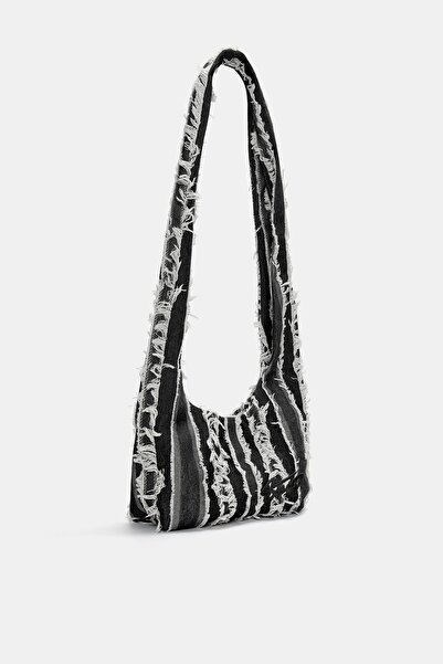 Pull & Bear STWD crossbody bag with fringing