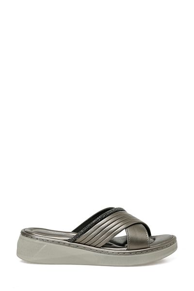 Polaris 325622.Z 5FX Платинови дамски чехли