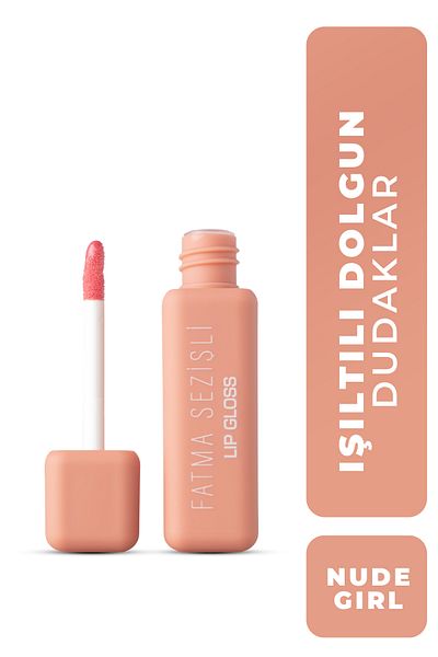 Fatma SEZİŞLİ Fatma Sezişli Pink Girl Lip Gloss 4ml Moisturizing Lip Gloss with Shiny Finish