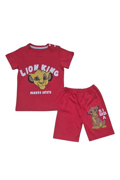 mb kids Lion Shorts T-Shirt Baby Kids Summer Set