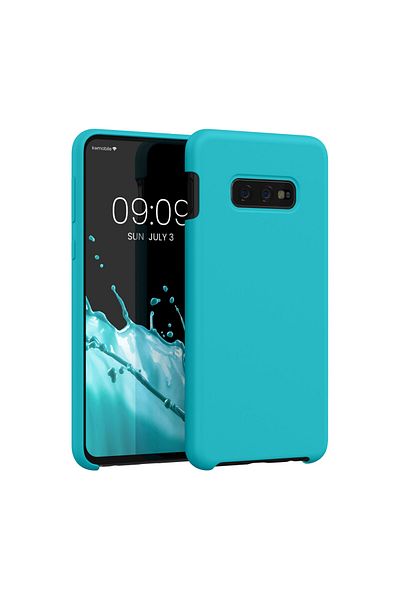 KWmobile Carcasă pentru Samsung Galaxy S10e, silicon, albastră, 47944.205