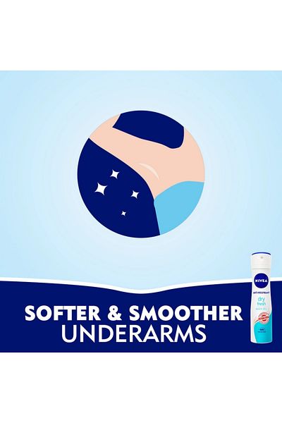 NIVEA Antiperspirant Spray for Women Dry Fresh 150 ml - Long-lasting Freshness & Protection