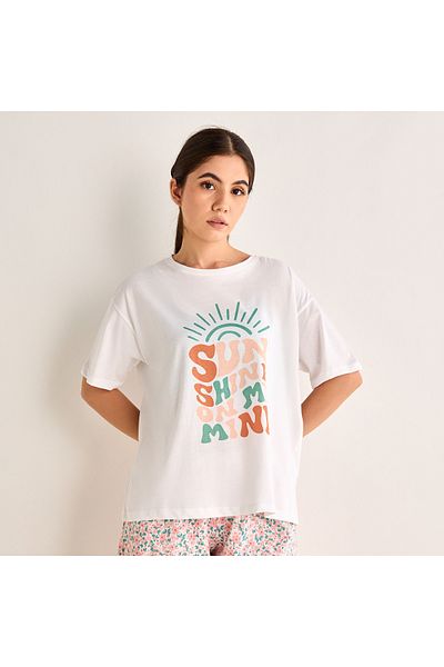 FAV Floral Print Shorts Set