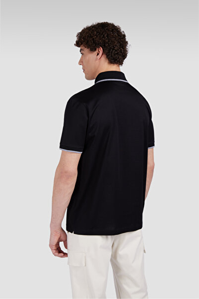 PAUL&SHARK COTTON ZIPPED POLO SHIRT