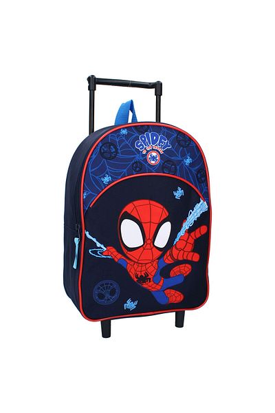 SPIDERMAN Multicolor troller, with one compartment, 33x25x12 cm, Spidey Share Kindness Spiderman