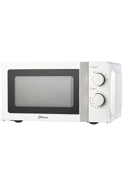 STARCREST Cuptor cu microunde STARCREST SMW-2010WH, 700W, Control mecanic, 6 Trepte de putere, Alb