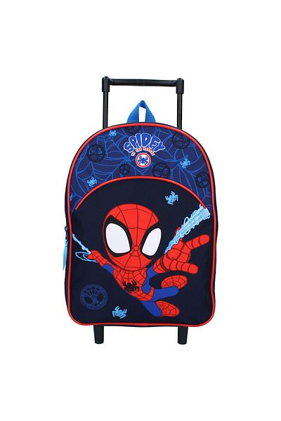 SPIDERMAN Multicolor troller, with one compartment, 33x25x12 cm, Spidey Share Kindness Spiderman