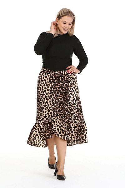 MYLİNE Frilly Long Skirt