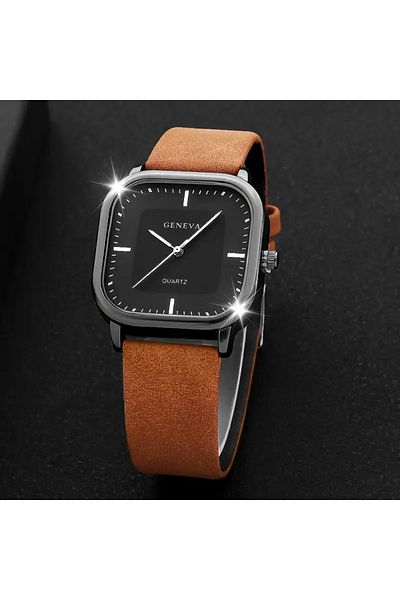 Feron accessories Unisex Leather Cord Quartz Watch Tm-0316