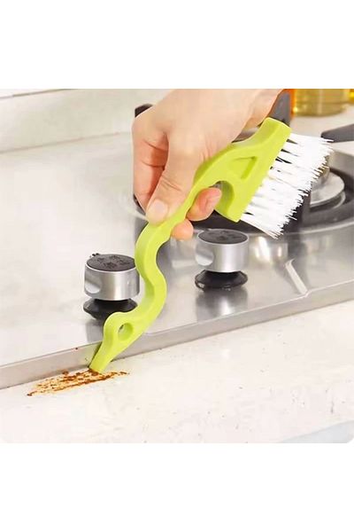 Yenimiyeni Multi Purpose Edge Cleaner Brush and Scraper Groove Cleaner Brush