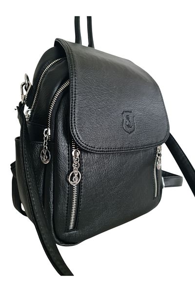 Ladystyle High Quality Soft Magazine Women's Backpack and Shoulder Bag Medium Size