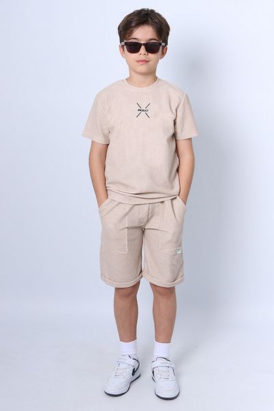 HÇM Boy's Spiel Printed Double Leg F22