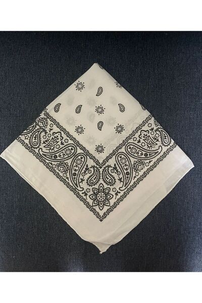 Vipfoni Cotton Classic Paisley Pattern 2 Pieces Bay& Bandana