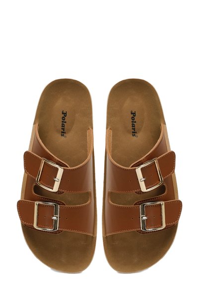 Polaris 405254.Z5Fx Tan Women's Slippers