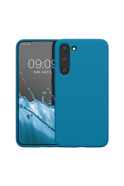 KWmobile Carcasă pentru Samsung Galaxy S23 Plus, silicon, albastră, 60274.224