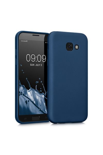 KWmobile Carcasă pentru Samsung Galaxy A5 (2017), silicon, albastră, 57526.64