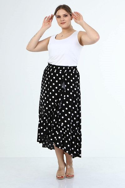 MYLİNE Frilly Long Skirt