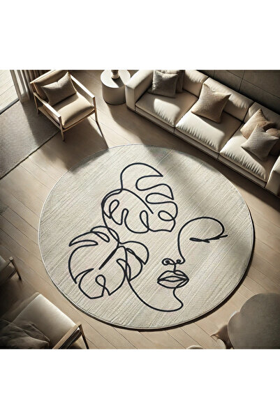 Rugs Modern Halı سجادة زخرفية بقاعدة منسوجة ومفصلة من مجموعة علياء مكونة من و...