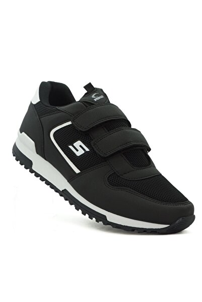 speedrace Freedom Чорні унісекс кросівки на липучках, легкі в носінні, 2531