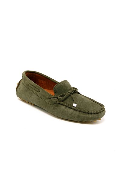 John May Women / Girls Sneaker (Casual) Rc-25Y-058-R1822 John May Water Green Suede