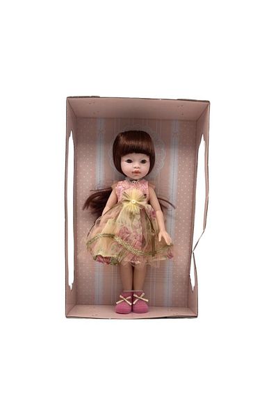 STEM Baby So Lovely - 12-Inch Upright Doll (WITH MUSIC) Silicone Doll for Girls - Floral Dress