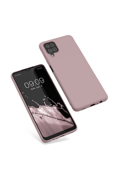 KWmobile Case For Samsung Galaxy A12, Purple, Silicone, 54048.236