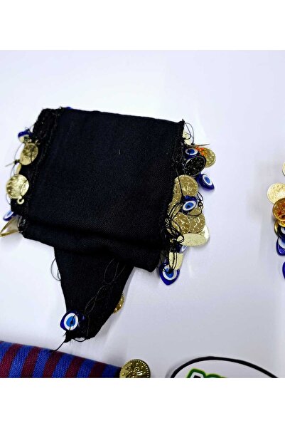 ASYA PAZARLAMA 5 штук Чорноморський мікс з намистинами, лірою, хусткою, шаллю, шарфом, стрічкою для волосся, банданою, пуші