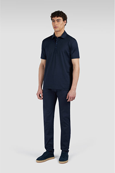 PAUL&SHARK 丝质棉质纽扣 Polo 衬衫