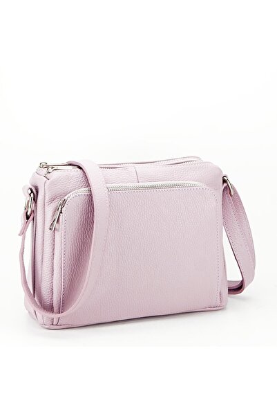 OEM Geanta dama din piele naturala B-8981 124 Mov deschis