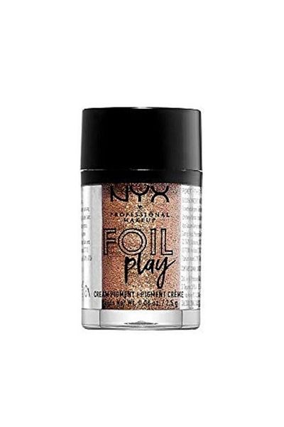 NYX Professional Makeup Pigment Eyeshadow, Nyx, Foil Play Cream Pigment, 04 Dagger, 2.5 G